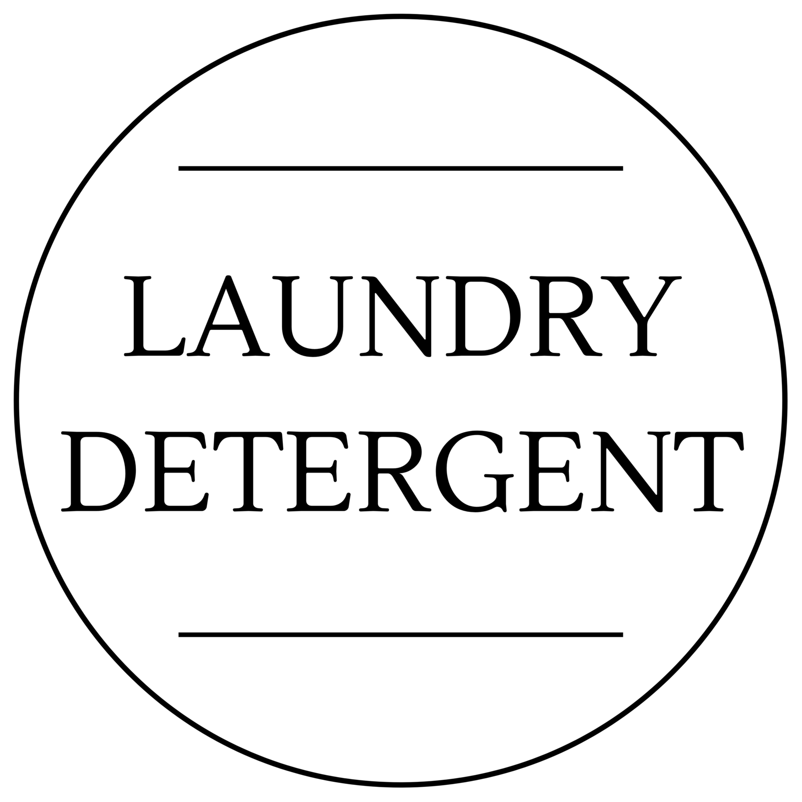 Printable Laundry Detergent Label Template - Printable Word Searches