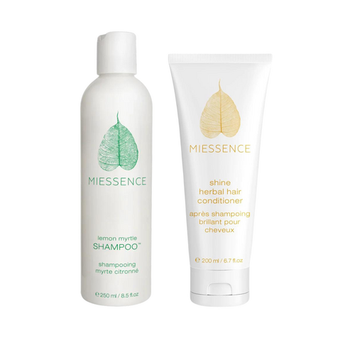 Miessence Lemon Myrtle Shampoo and Herbal Conditioner Pack