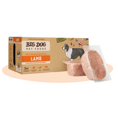 Big Dog BARF Dog Raw Food - Lamb 3kg - In Store Pick Up Only