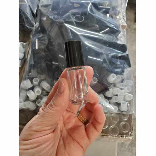 5ml Clear Thick Glass Roller Bottle - 144