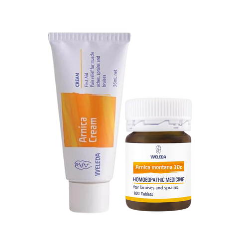 Weleda Arnica Cream & Tablets Bundle